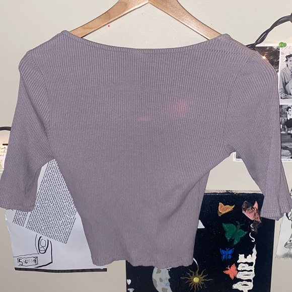 low cut shirt - Picture 2 of 2